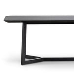 Kali 2.95m Wooden Dining Table - Full Black DT6714-CN
