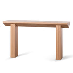 Carly 1.4m Oak Console Table - Natural Console Table Century-Core   