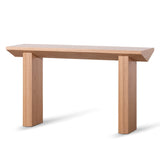 Carly 1.4m Oak Console Table - Natural Console Table Century-Core   