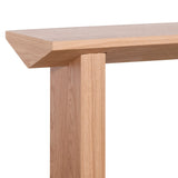 Carly 1.4m Oak Console Table - Natural Console Table Century-Core   