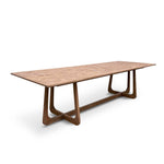Mullins 3m Oak Dining Table - Natural Dining Table Nicki-Core   