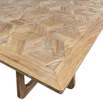 Mullins 3m Oak Dining Table - Natural Dining Table Nicki-Core   