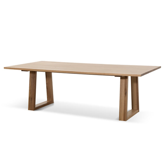 Carmela 2.4m Dining Table - Messmate Dining Table AU Wood-Core   