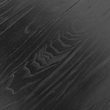 Kara 1.6m Round Dining Table - Full Black Dining Table Reclaimed-Core   