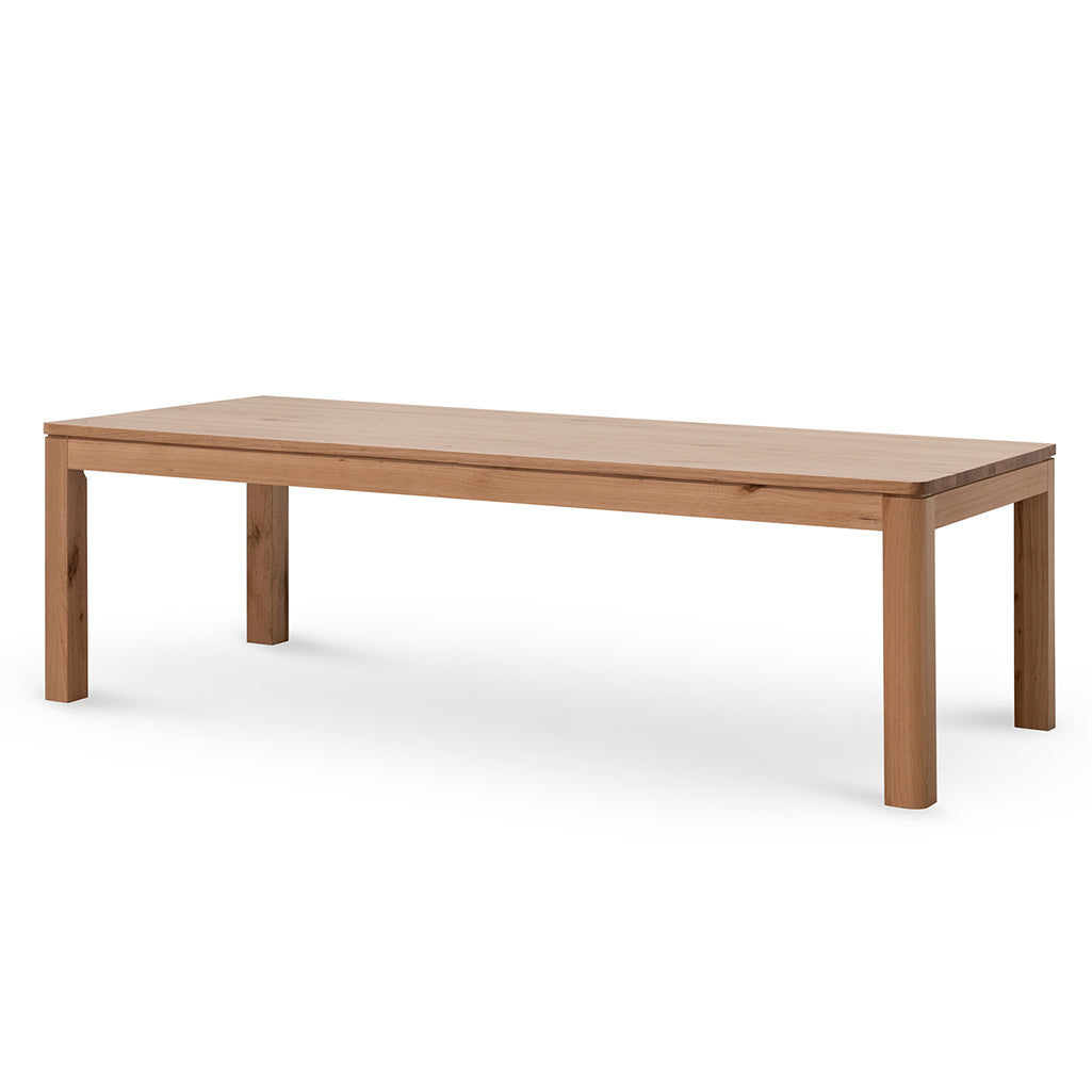 Damion 2.4m Dining Table - Messmate Dining Table AU Wood-Core