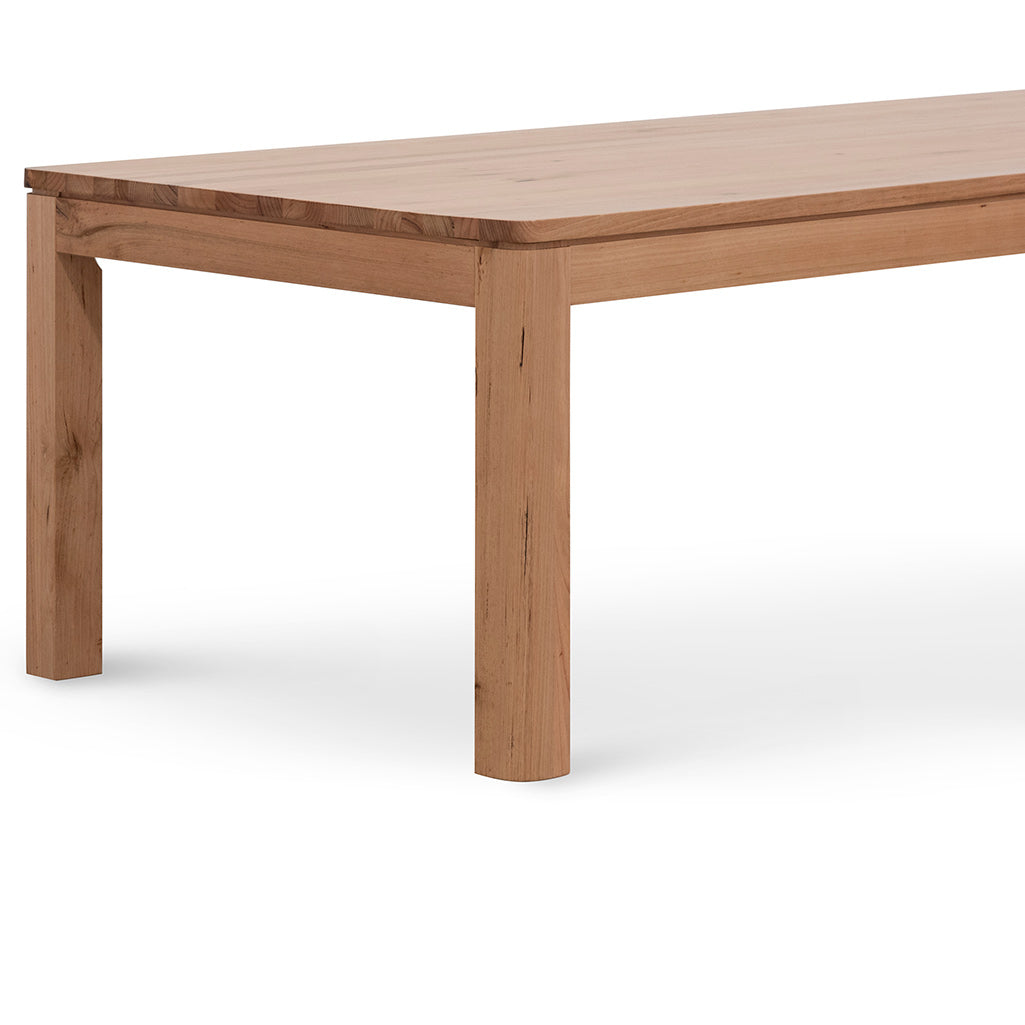 Damion 2.4m Dining Table - Messmate Dining Table AU Wood-Core   