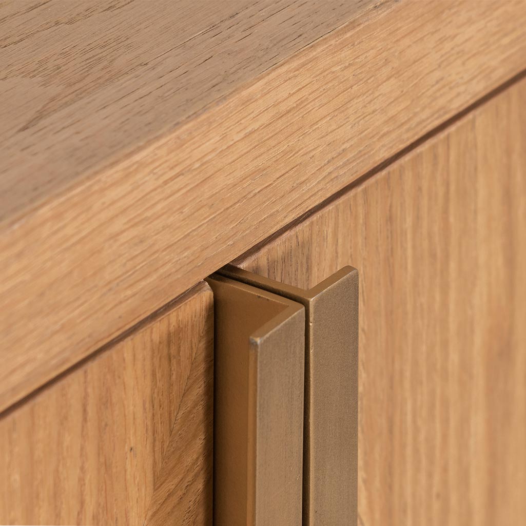 Ex Display - Jaxton 1.8m Sideboard - Natural Buffet & Sideboard Nicki-Core