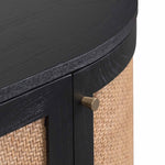 Jesse 1.7m Black Elm Sideboard - Rattan Doors Buffet & Sideboard Nicki-Core   