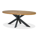 Tammi 6 Seater Dining Table - European Knotty Oak Dining Table VN-Core   