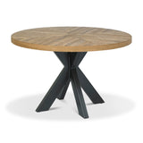 Tammi 4 Seater Round Dining Table - European Knotty Oak Dining Table VN-Core   