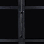 Ana Timber Cabinet - Black Shelves Horg-Local   