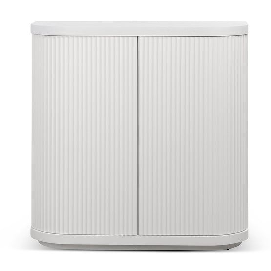 Elino 100cm Wooden Storage Cabinet - White Cabinet Dwood-Core   