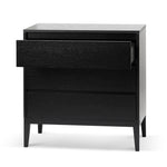 Socorro 3 Drawers Dresser Unit - Black Oak Dresser Unit Century-Core   