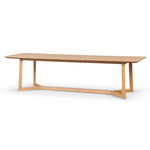 Kali 2.95m Wooden Dining Table - Natural Dining Table Century-Core   