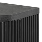 Elino 100cm Wooden Storage Cabinet - Black Storage Cabinet Dwood-Core   