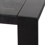 Ex Display - Viola Extendable (1.8m - 2.8m) Wooden Dining Table - Black Dining Table Dwood-Core   