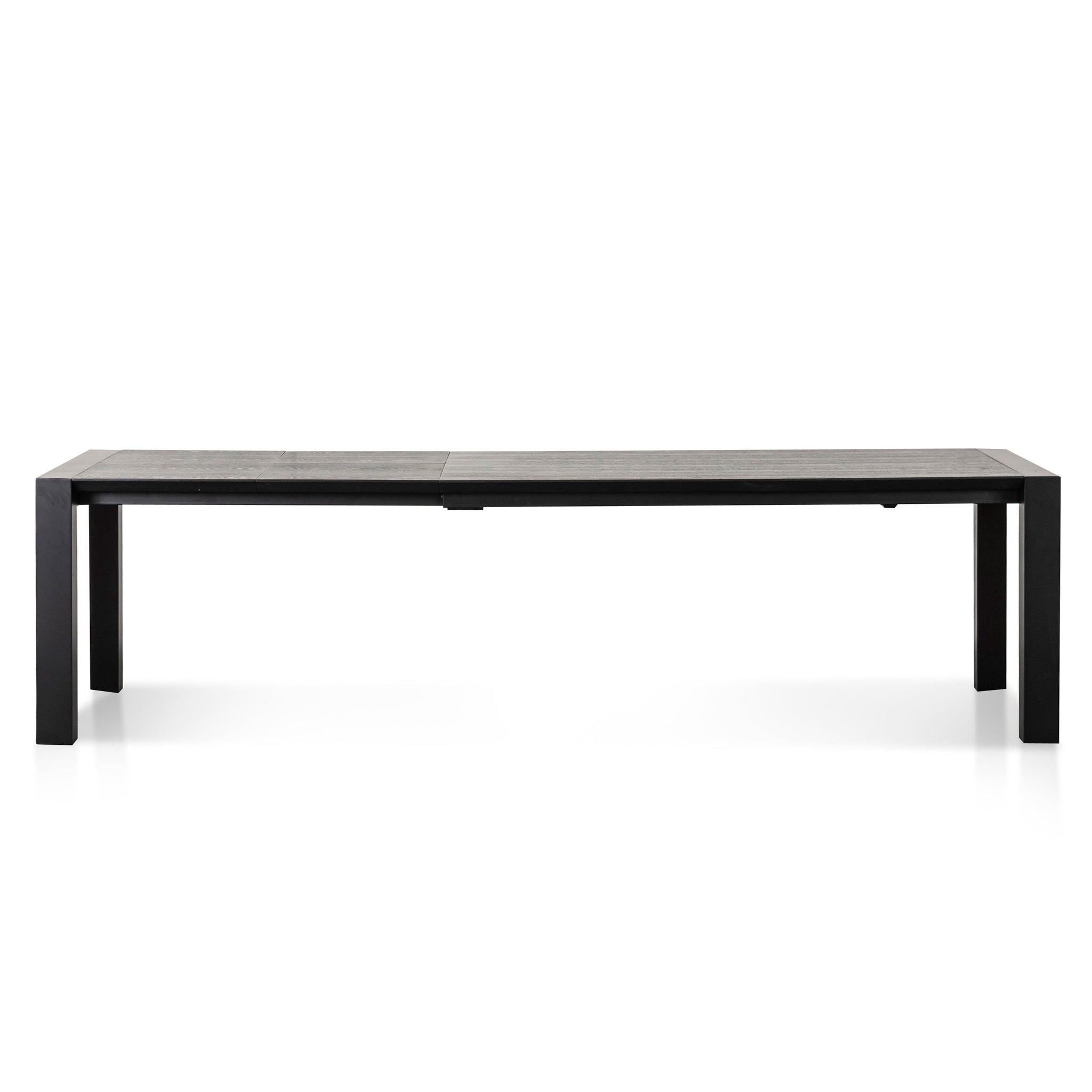 Ex Display - Viola Extendable (1.8m - 2.8m) Wooden Dining Table - Black Dining Table Dwood-Core   