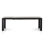 Ex Display - Viola Extendable (1.8m - 2.8m) Wooden Dining Table - Black Dining Table Dwood-Core   