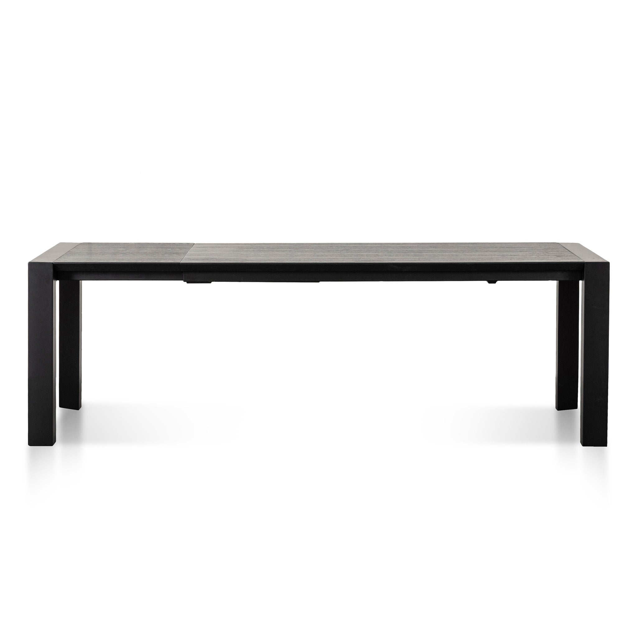 Ex Display - Viola Extendable (1.8m - 2.8m) Wooden Dining Table - Black Dining Table Dwood-Core   