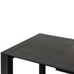 Ex Display - Viola Extendable (1.8m - 2.8m) Wooden Dining Table - Black Dining Table Dwood-Core   