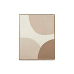 Delos Natural Framed Hand Painted Wall Art Wall Art Warran-Local   