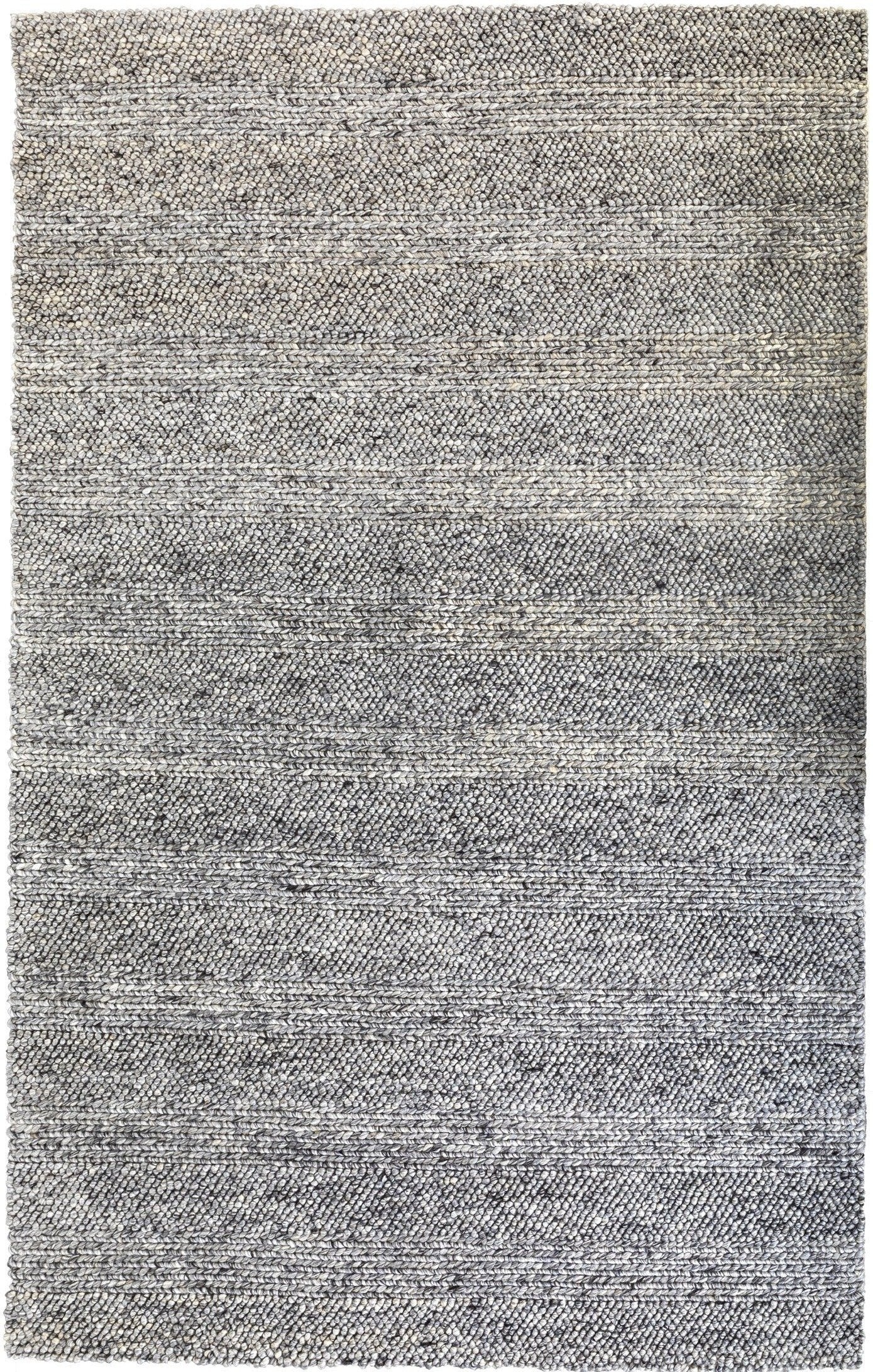 Braid Grey Rug 240cm x 320cm Rug Mos-Local   