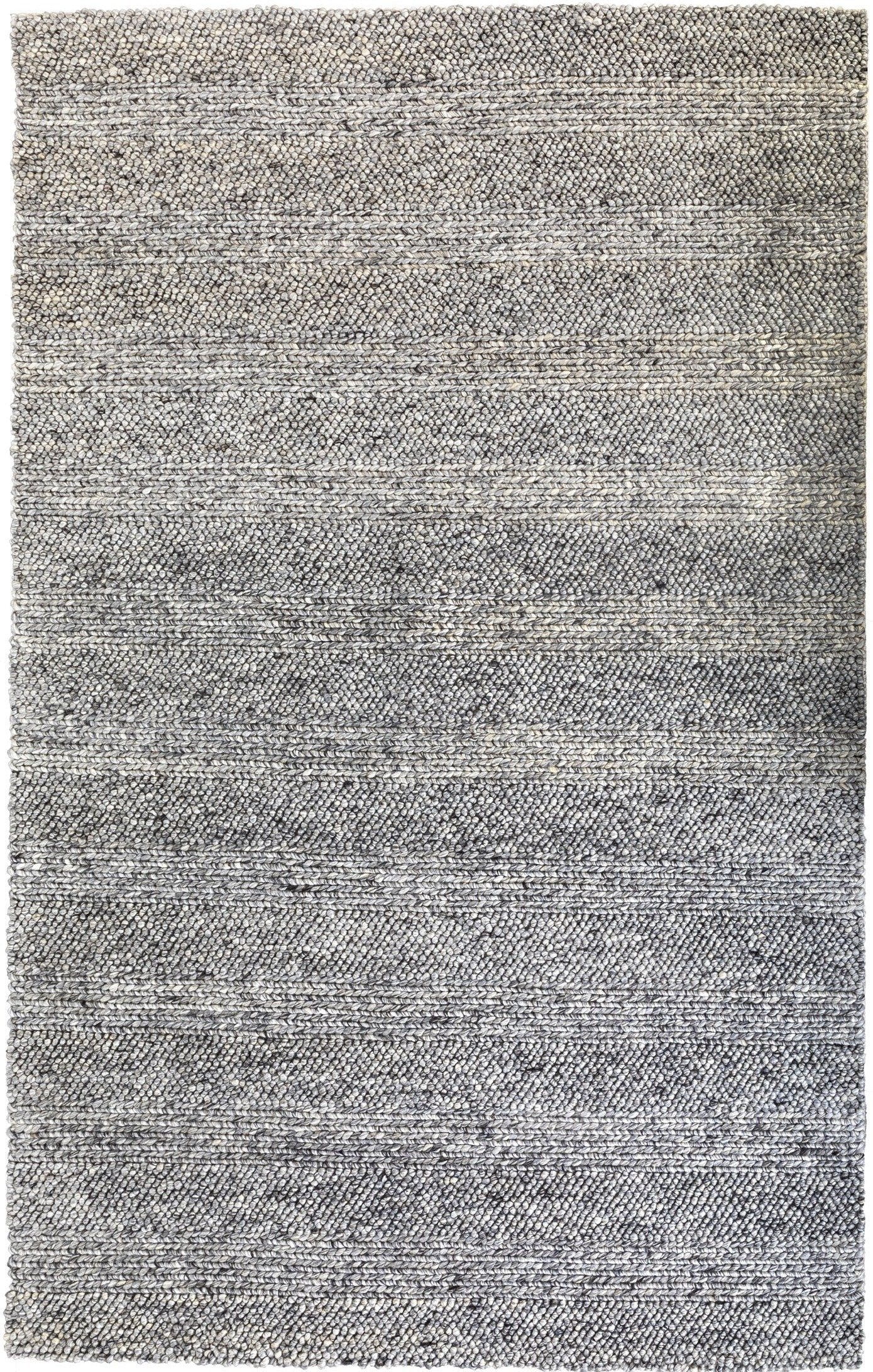 Braid Grey Rug 155cm x 225cm Rug Mos-Local   