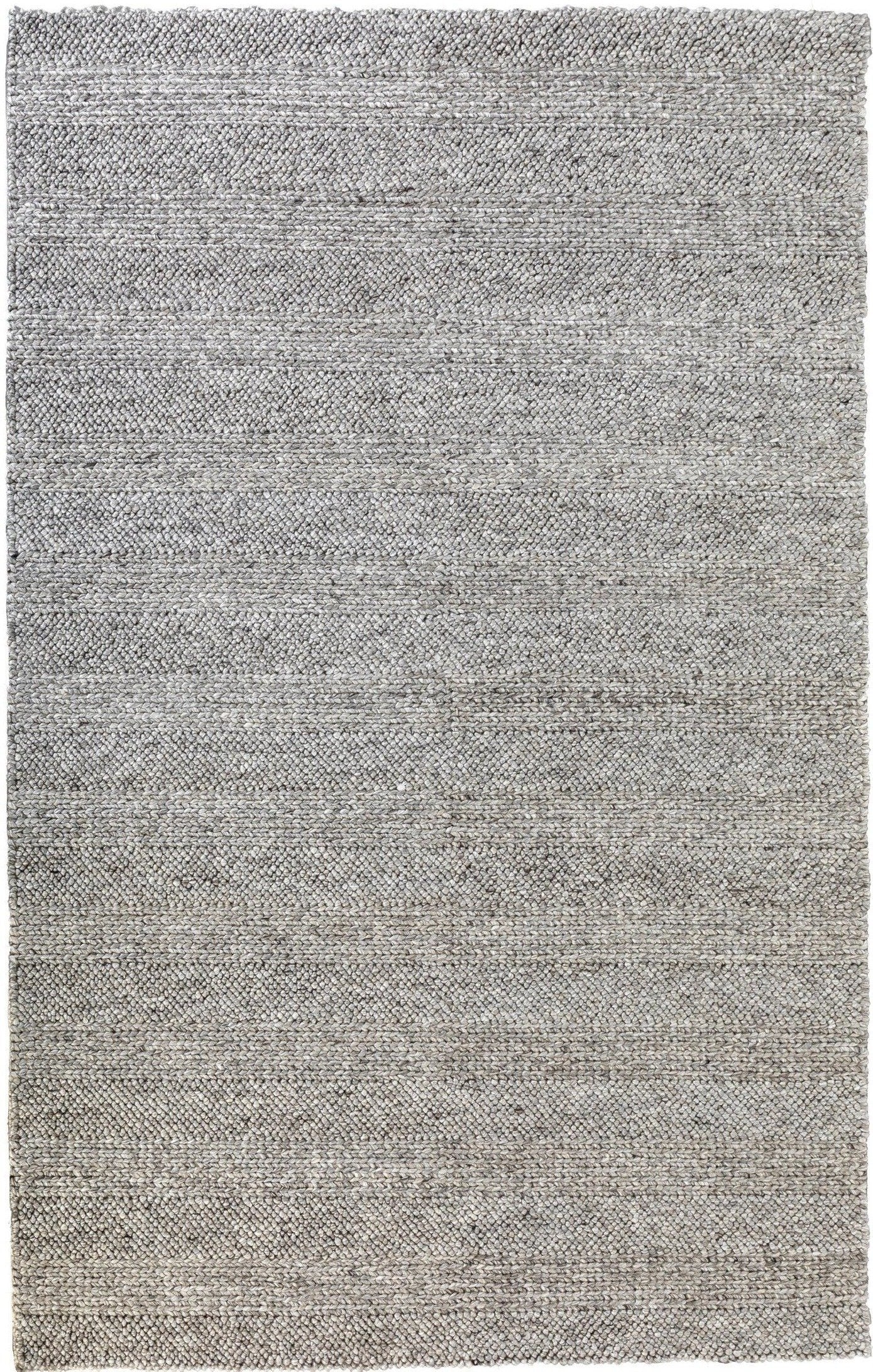 Braid Silver Rug 240cm x 320cm Rug Mos-Local   