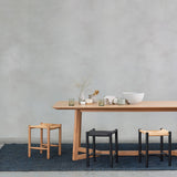 Ex Display - Erika Oak Low Stool - Natural Low Stool Oakwood-Core