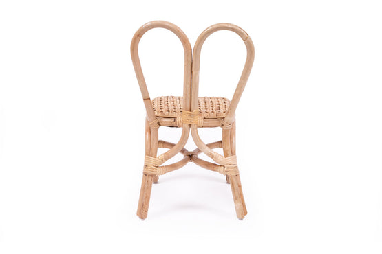 Evie Rattan Kids Chair - Natural KC5457-AD