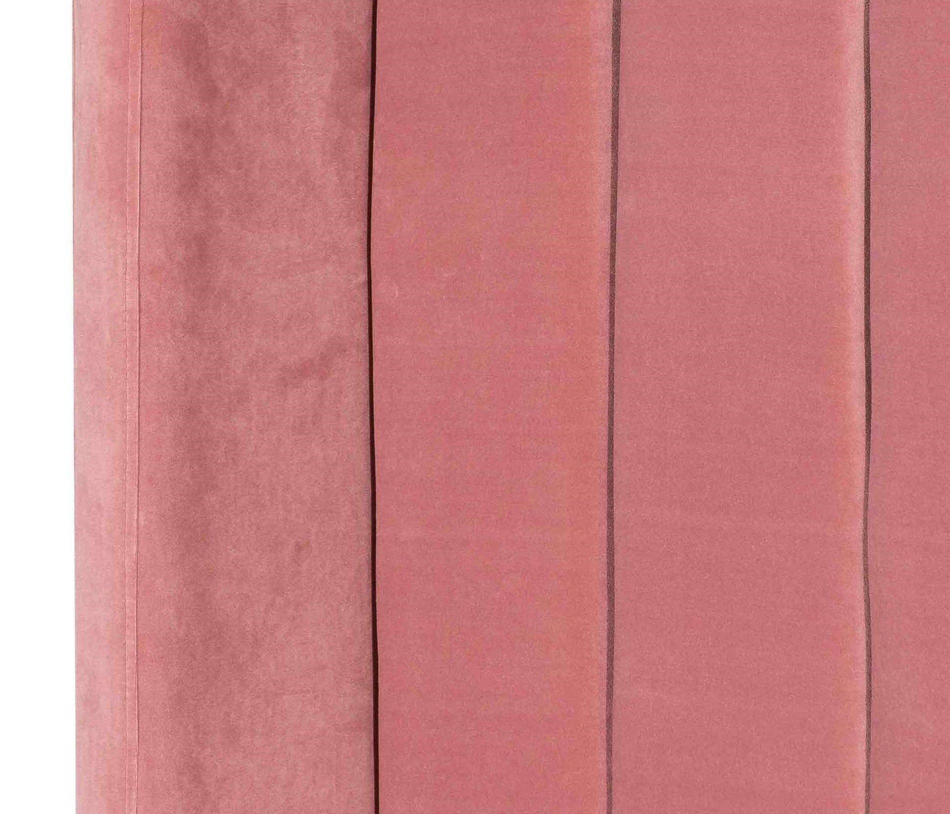 Korey King Bed Frame - Blush Peach Velvet King Bed Ming-Core   