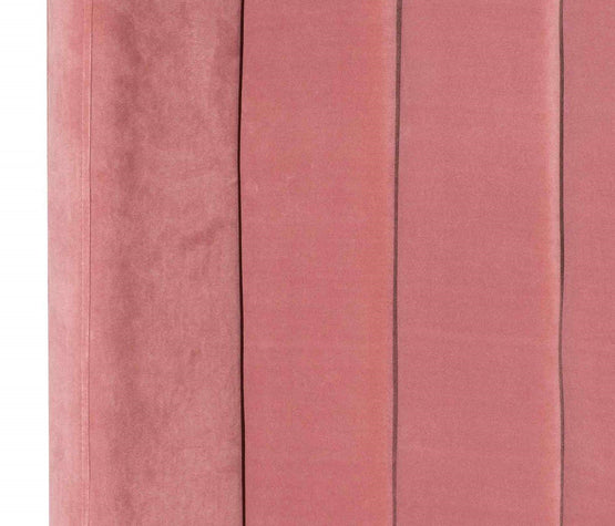 Korey Queen Sized Bed Frame - Blush Peach Velvet BD6588-MI