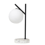 Flo Terazzo Table Lamp - White Table Lamp Albi-Local   