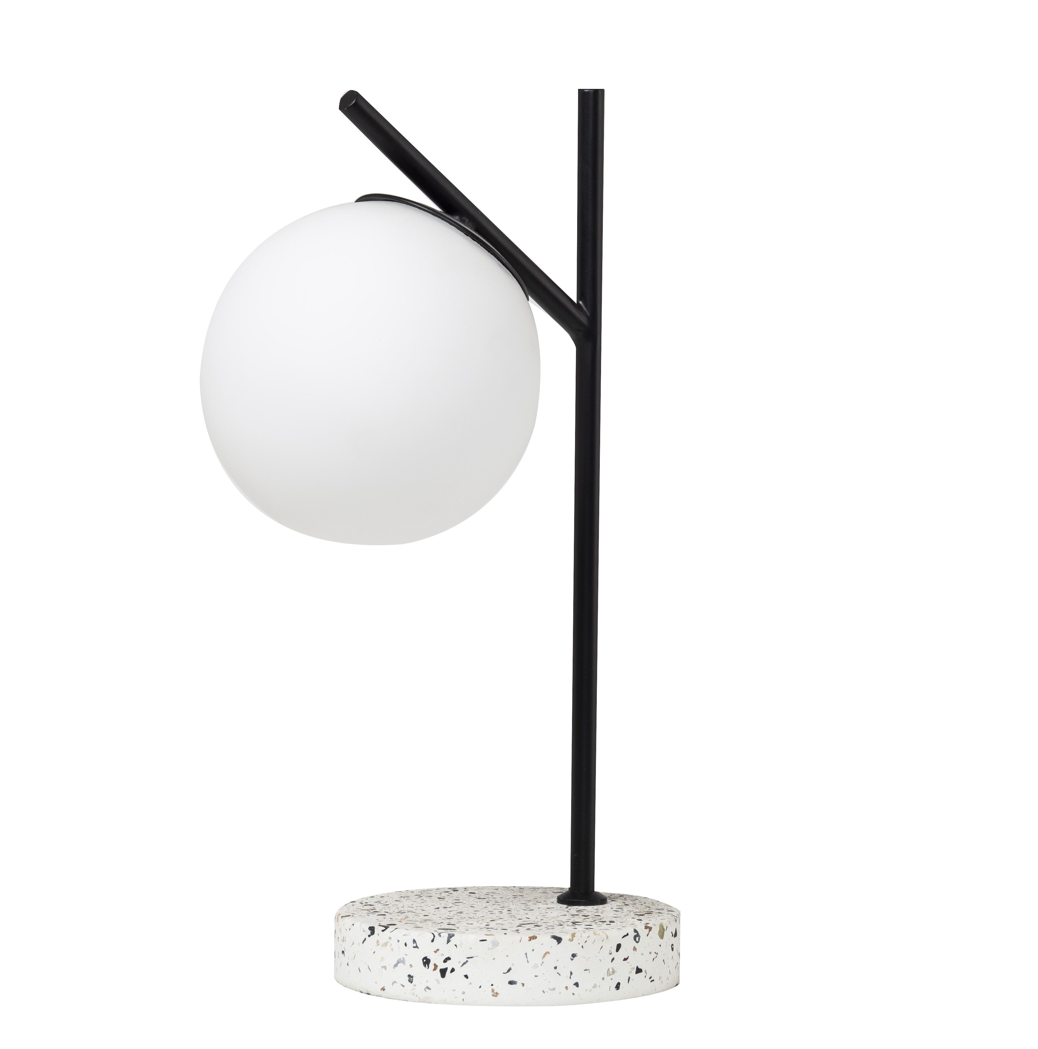 Flo Terazzo Table Lamp - White Table Lamp Albi-Local   