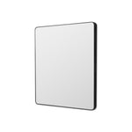 Flynn 170cm Curve Rectangular Mirror - Black Mirror Warran-Local   