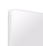 Flynn 180cm Curve Rectangular Mirror Leaner - Bright White AC5310-WA