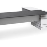 Custom Envoy 2.4m Executive Office Desk - Left Return Office Desk Dee Kay-Local   
