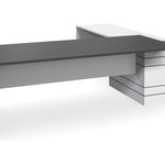 Custom Envoy 1.8m Executive Office Desk - Left Return Office Desk Dee Kay-Local   