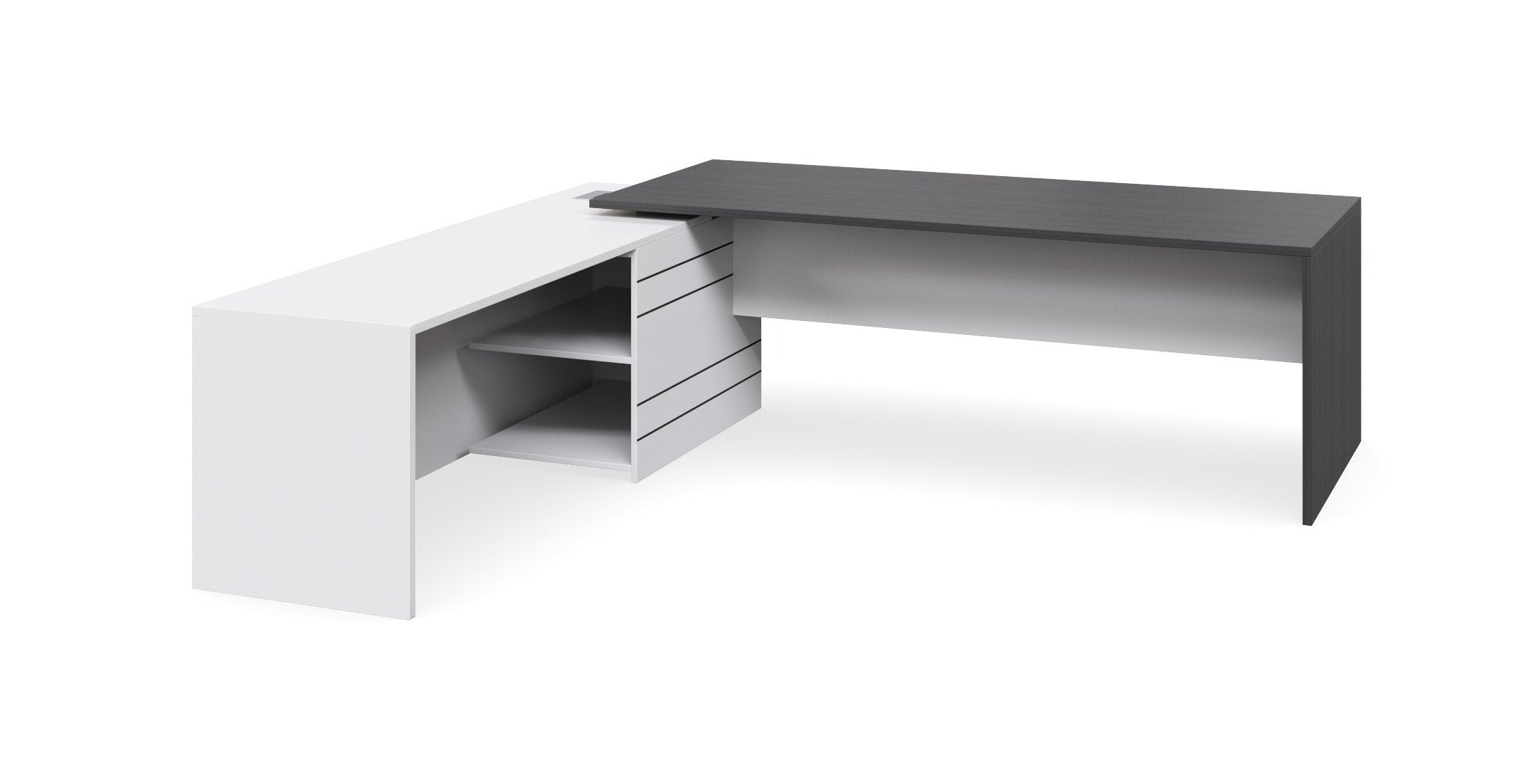 Custom Envoy 1.8m Executive Office Desk - Left Return Office Desk Dee Kay-Local   