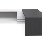 Custom Envoy 2.4m Executive Office Desk - Left Return Office Desk Dee Kay-Local   