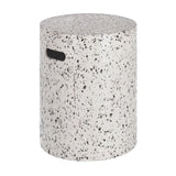 Ex Display - Jairo Terrazzo Side Table - White Outdoor Table The Form-Local