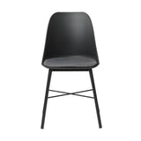 Jora Cushion Seat Dining Chair - Black Dining Chair Vatec-Local   