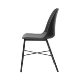 Jora Cushion Seat Dining Chair - Black Dining Chair Vatec-Local   