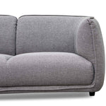 Chapman 2 Seater Fabric Sofa- Graphite Grey Sofa K Sofa-Core   