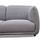 Chapman 2 Seater Fabric Sofa- Graphite Grey Sofa K Sofa-Core   