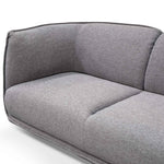 Chapman 2 Seater Fabric Sofa- Graphite Grey Sofa K Sofa-Core   