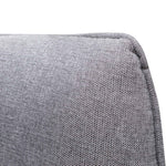 Chapman 2 Seater Fabric Sofa- Graphite Grey Sofa K Sofa-Core   