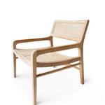 Marlin Teak Rattan Insert Armchair - Natural Armchair Buddy-Local   