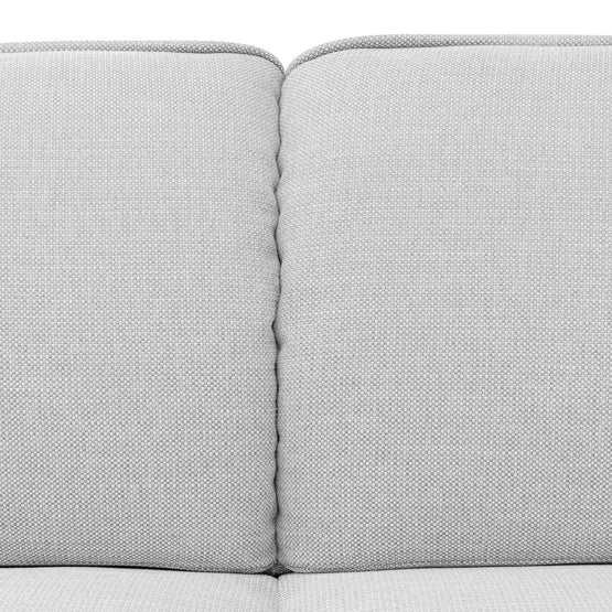 Chapman 2 Seater Fabric Sofa - Light Texture Grey Sofa K Sofa-Core   