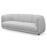 Chapman 3 Seater Fabric Sofa- Light Texture Grey Sofa K Sofa-Core   